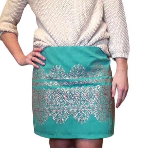 Harper embroidered skirt, medium.  - Picture 2 of 9